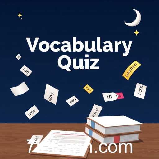 Master Your Lexicon: Dive into the 'Vocabulary Quiz' Challenge